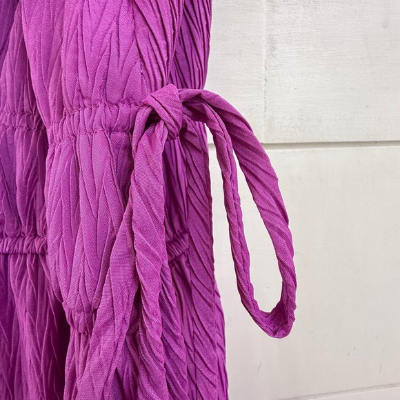 NEW TAYLOR ORCHID Maxi Dress V-Neck Sleeveless WOMEN 16 GREECIAN RESORT VACATION - Picture 10 of 14